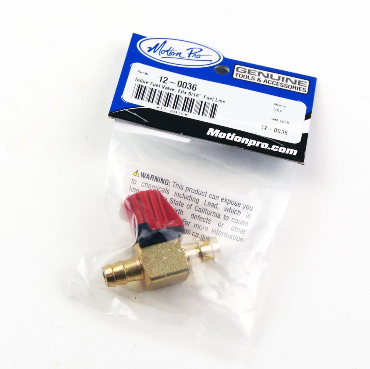 Motion Pro Fuel Tap Inline 8mm - 5/16, Motion Pro 12-0036, MP12-0036