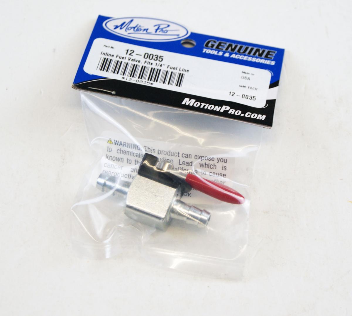Motion Pro Fuel Tap Inline 6mm - 1/4 MP12-0035, 18-601