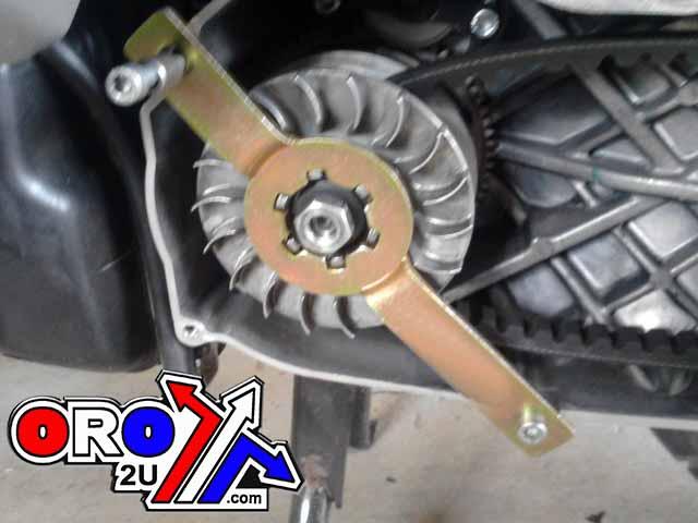 Dirt Racing Holding Tool 166mm, Yamaha, Minarelli Horizontal Cylinder.