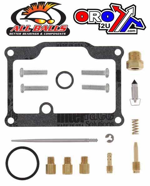 All Balls Racing Carburetor Rebuild Kit 86-02 Polaris 250, Allballs 26-1007 ATV