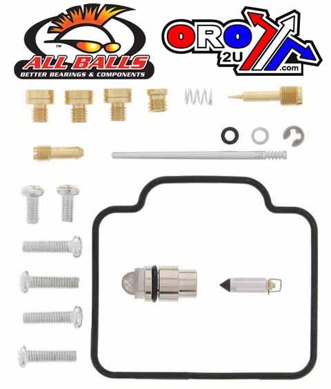 All Balls Racing Carburetor Rebuild Kit 96-99 Polaris 500, Allballs 26-1016 ATV