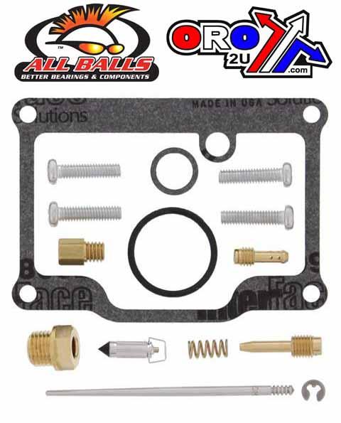 All Balls Racing Carburetor Rebuild Kit 90-93 Polaris 350, Allballs 26-1034 ATV