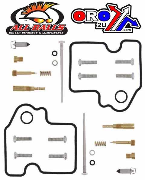 All Balls Racing Carburetor Rebuild Kit 04-06 Arctic 650, Allballs 26-1054 ATV
