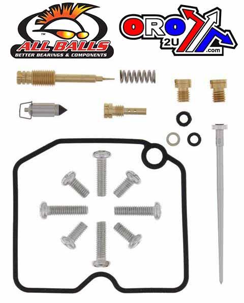 All Balls Racing Carburetor Rebuild Kit 04-05 Arctic 500 Trv, Allballs 26-1056 ATV