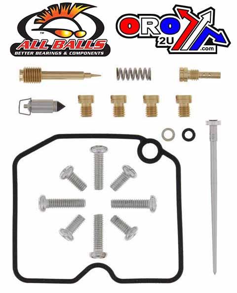 All Balls Racing Carburetor Rebuild Kit 00-02 Arctic 500, Allballs 26-1061 ATV