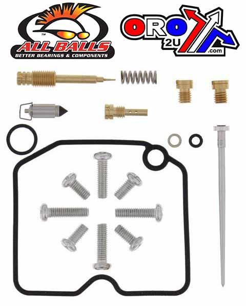 All Balls Racing Carburetor Rebuild Kit 04-06 Arctic 400, Allballs 26-1064 ATV