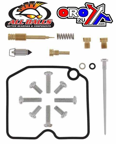 All Balls Racing Carburetor Rebuild Kit 06-07 Arctic 400, Allballs 26-1065 ATV