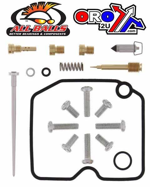 All Balls Racing Carburetor Rebuild Kit 2002 Arctic 400, Allballs 26-1068 ATV