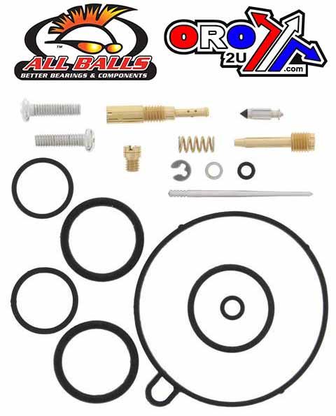 All Balls Racing Carburetor Rebuild Kit 93-98 Hon Trx 90, Allballs 26-1074 ATV