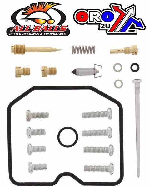 All Balls Racing Carburetor Rebuild Kit 01-05 Arctic 300, Allballs 26-1076 ATV