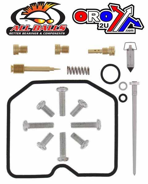 All Balls Racing Carburetor Rebuild Kit 09-15 Arctic 300, Allballs 26-1077 ATV