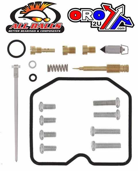 All Balls Racing Carburetor Rebuild Kit 03-07 Suz Lt-a/lt-f500, Allballs 26-1085 ATV