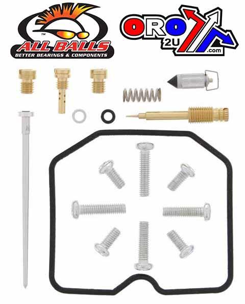 All Balls Racing Carburetor Rebuild Kit 02-05 Suz Lt-a500, Allballs 26-1088 ATV
