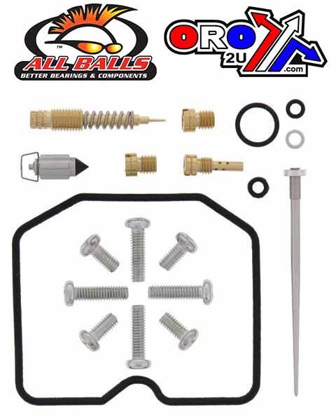 All Balls Racing Carburetor Rebuild Kit 08-10 Suz Lt-a/lt-f400, Allballs 26-1091 ATV