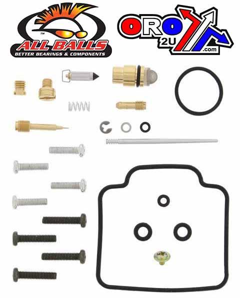 All Balls Racing Carburetor Rebuild Kit 99-05 Yam TFM350FX, Allballs 26-1098 ATV