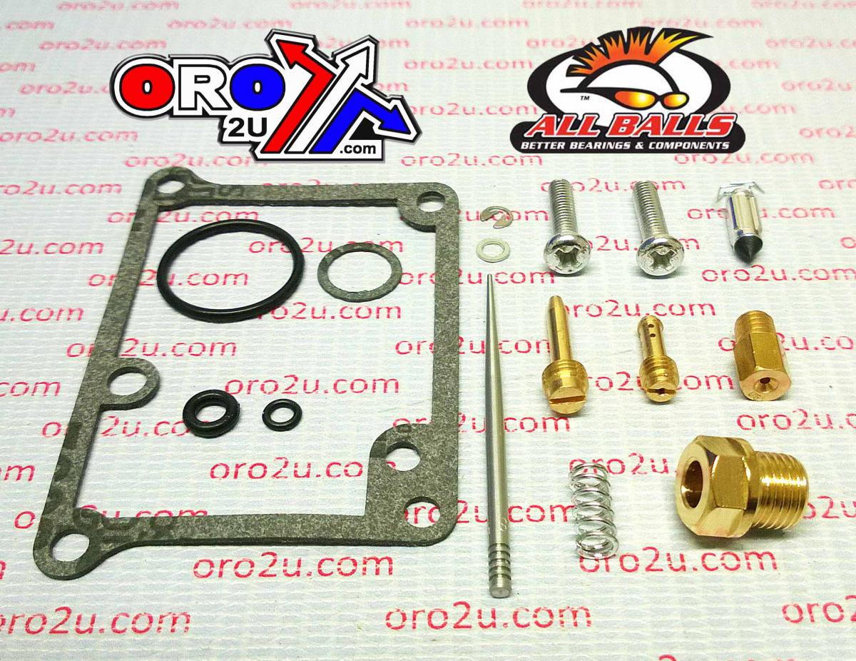 All Balls Racing Carburetor Rebuild Kit 02-22 Kaw KX65/suz RM65, Allballs 26-1108 Dirt