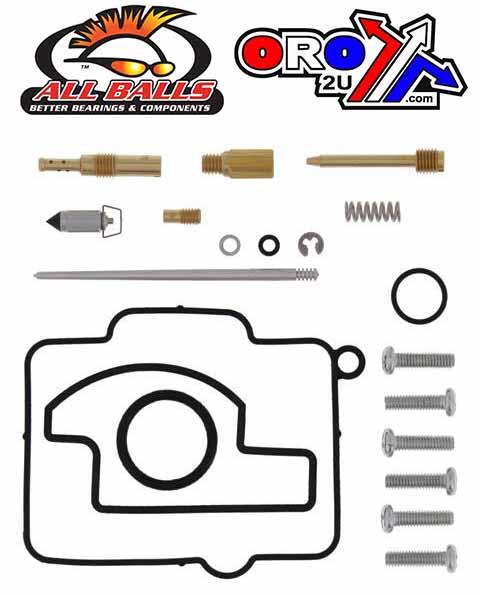 All Balls Racing Carburetor Rebuild Kit 2004 Kaw KX250, Allballs 26-1135 Dirt
