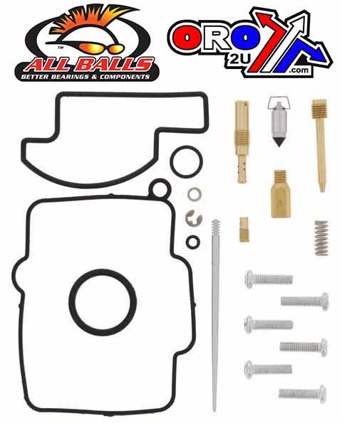 All Balls Racing Carburetor Rebuild Kit 2003 Kaw KX250, Allballs 26-1136 Dirt