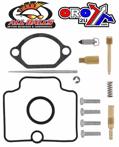 All Balls Racing Carburetor Rebuild Kit 02-18 Yam YZ85, Allballs 26-1140 Dirt