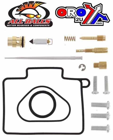 All Balls Racing Carburetor Rebuild Kit 05-11 Yam YZ125, Allballs 26-1146 Dirt