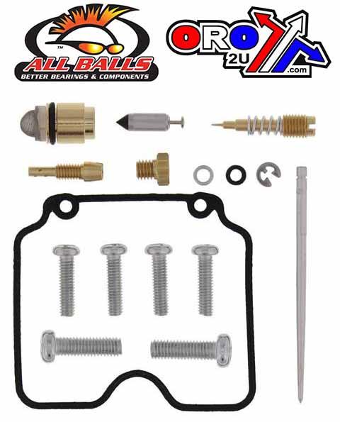 All Balls Racing Carburetor Rebuild Kit 01-22 Yam TW200 Trailway, Allballs 26-1152 Dirt