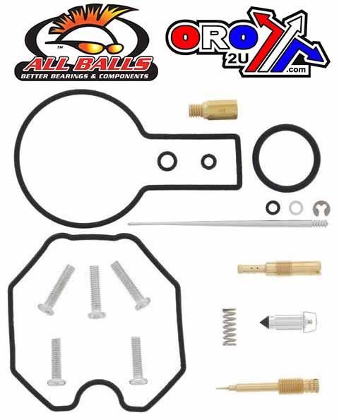 All Balls Racing Carburetor Rebuild Kit 98-04 Hon XR400R, Allballs 26-1160 Dirt