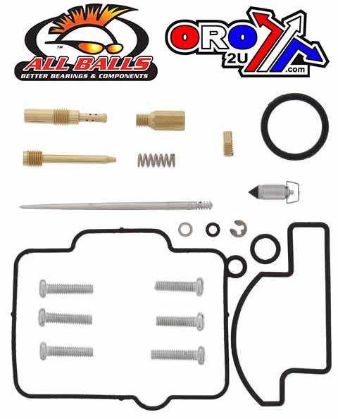 All Balls Racing Carburetor Rebuild Kit 2001 Suz RM250, Allballs 26-1176 Dirt