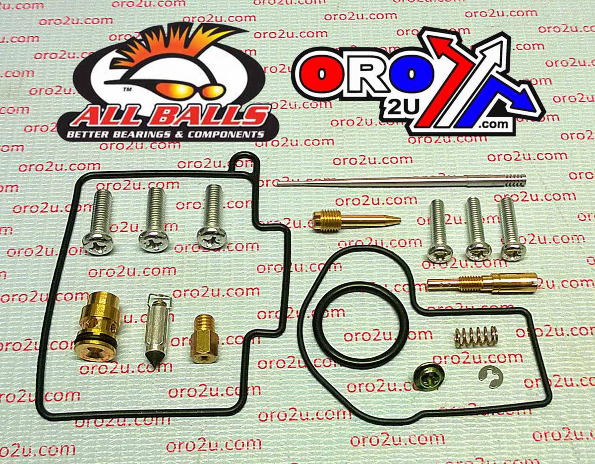 All Balls Racing Carburetor Rebuild Kit 2004 Hon CR125R, Allballs 26-1181 Dirt