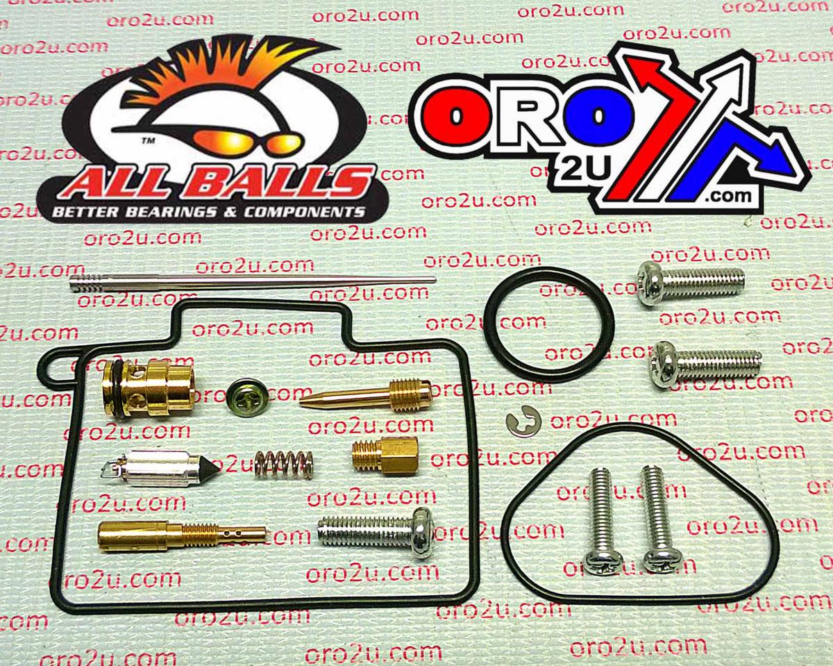 All Balls Racing Carburetor Rebuild Kit 2003 Hon CR125R, Allballs 26-1182 Dirt