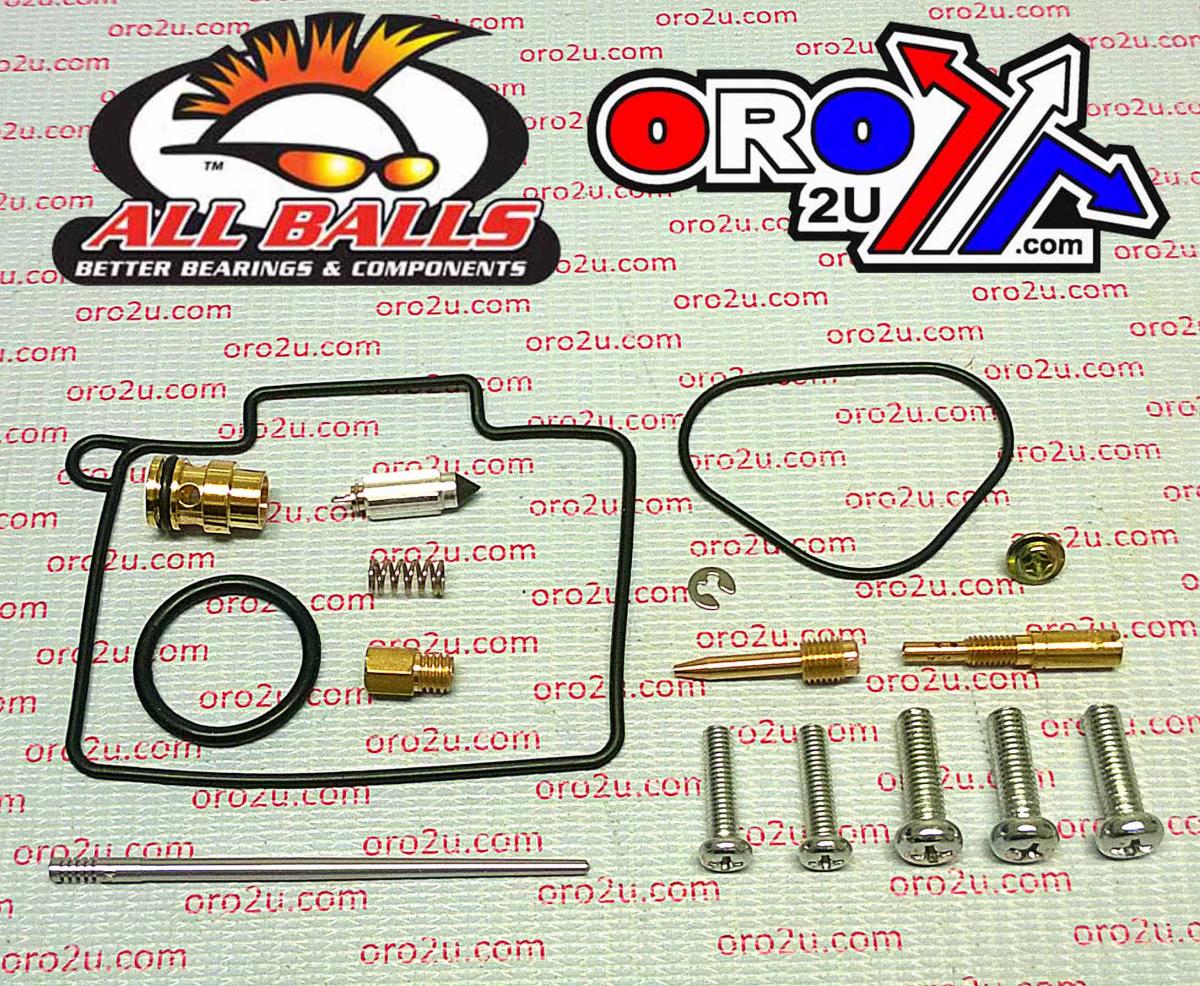 All Balls Racing Carburetor Rebuild Kit 2002 Hon CR125R, Allballs 26-1183 Dirt