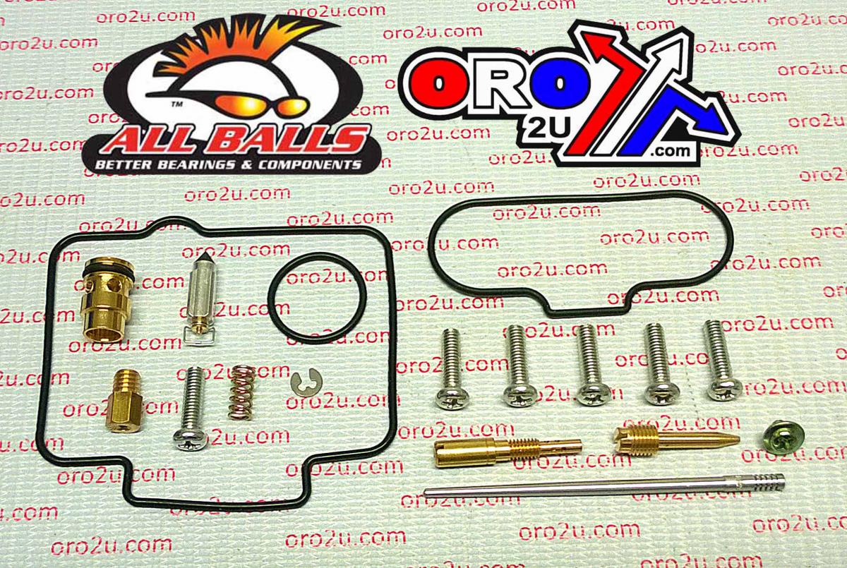 All Balls Racing Carburetor Rebuild Kit 2001 Hon CR125R, Allballs 26-1184 Dirt