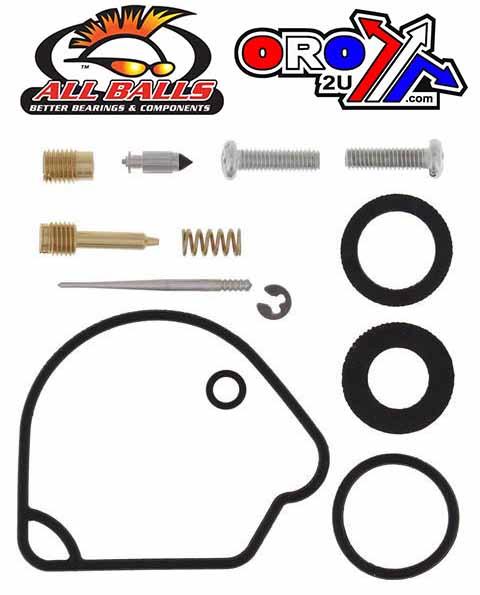 All Balls Racing Carburetor Rebuild Kit 82-22 Hon Z-50r/XR50R/CRF50F, Allballs 26-1200 Dirt