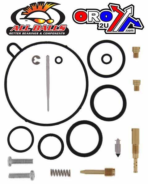 All Balls Racing Carburetor Rebuild Kit 97-05 Hon XR70R/CRF70F, Allballs 26-1203 Dirt