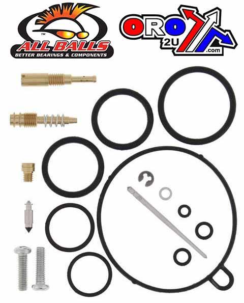 All Balls Racing Carburetor Rebuild Kit 06-12 Hon TRX90, Allballs 26-1207 ATV