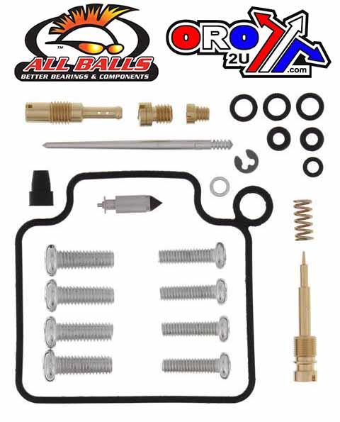 All Balls Racing Carburetor Rebuild Kit 98-04 Hon TRX450, Allballs 26-1211 ATV