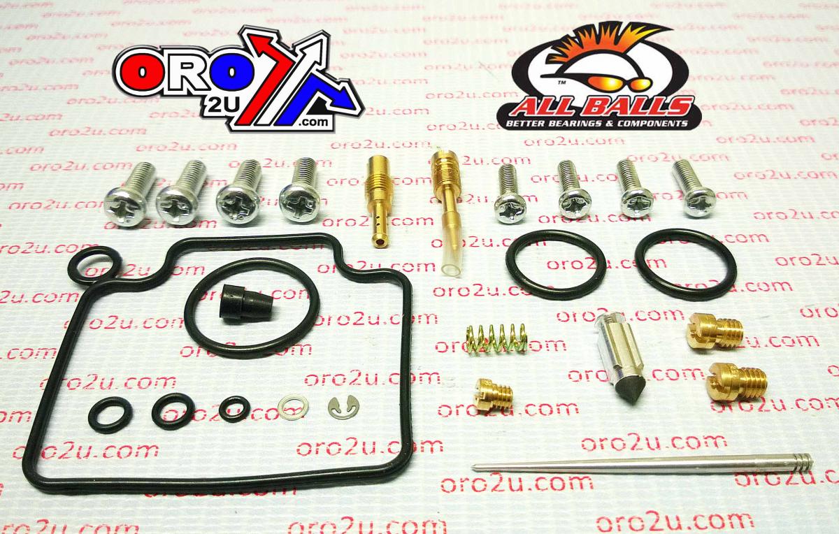 All Balls Racing Carburetor Rebuild Kit 01-04 Hon TRX500, Allballs 26-1213 ATV