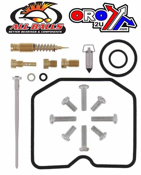 All Balls Racing Carburetor Rebuild Kit 96-05 Kaw KLF300, Allballs 26-1227 ATV