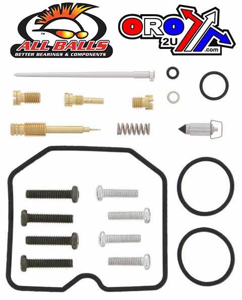 All Balls Racing Carburetor Rebuild Kit 92-95 Kaw KLF300, Allballs 26-1228 ATV