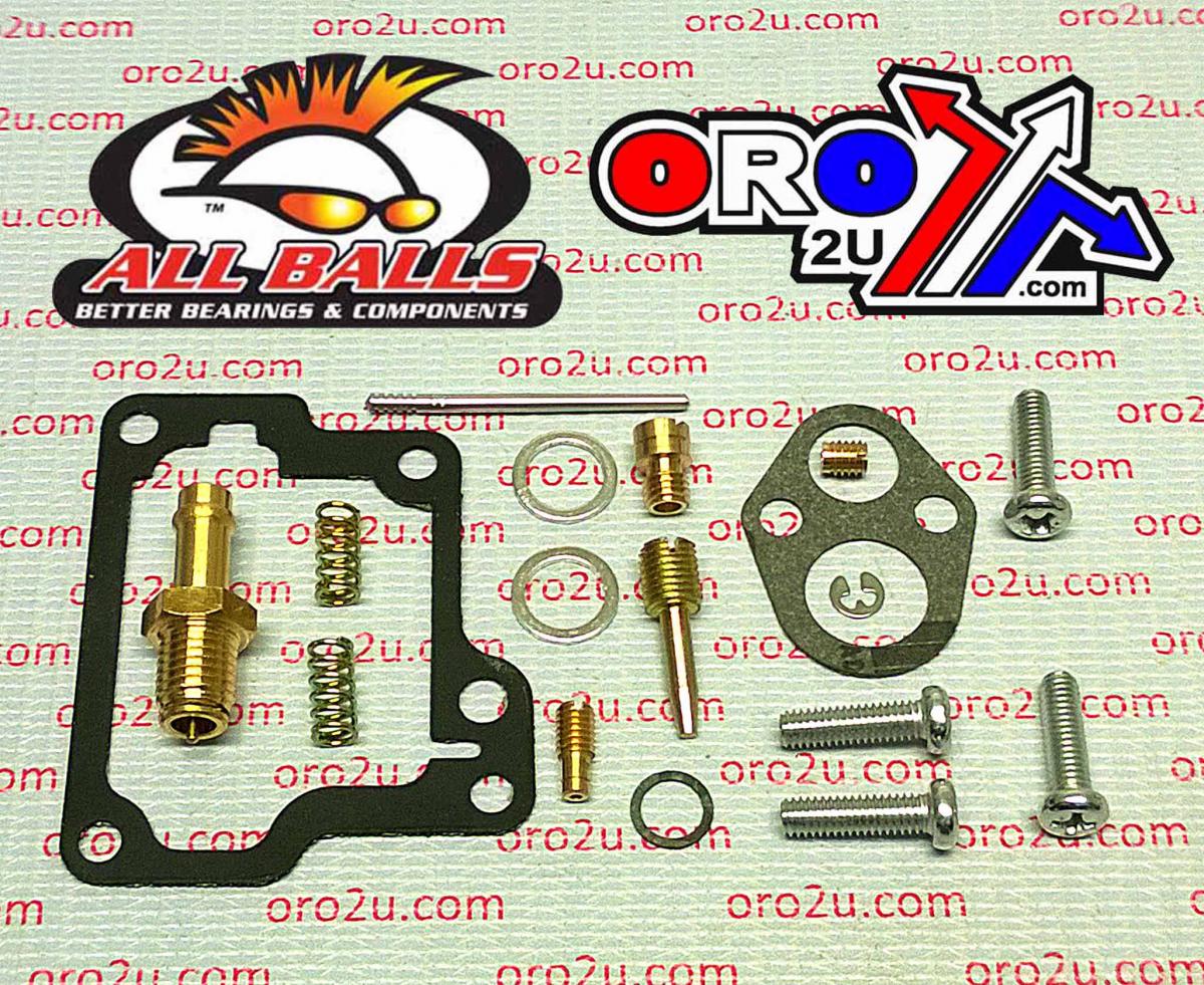 All Balls Racing Carburetor Rebuild Kit 03-06 Kaw KFX50, Allballs 26-1239 ATV