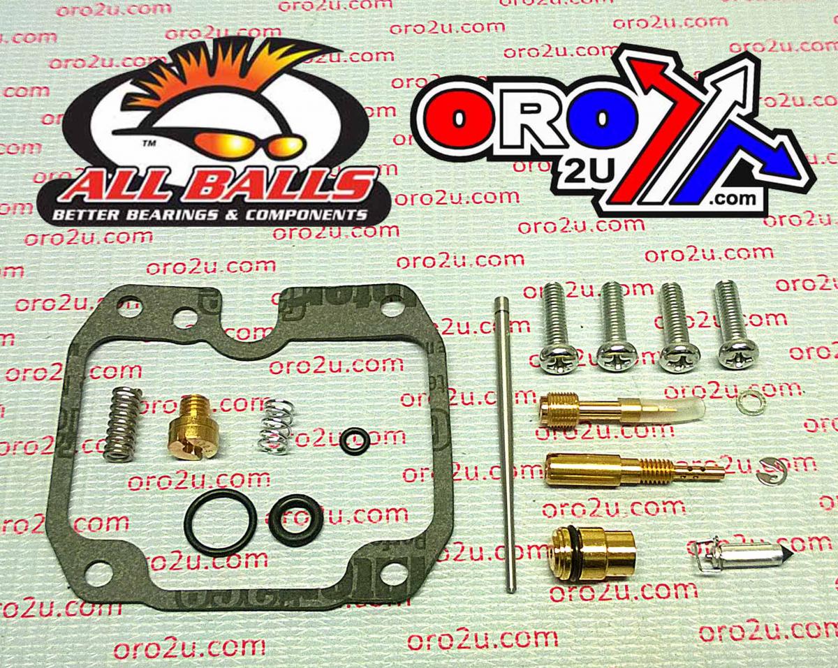 All Balls Racing Carburetor Rebuild Kit 00-02 Kaw KLF220, Allballs 26-1241 ATV