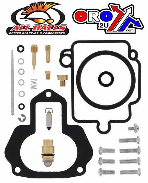 All Balls Racing Carburetor Rebuild Kit 94-95 Yam YFM350, Allballs 26-1253 ATV