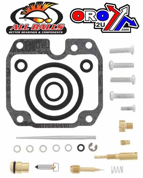 All Balls Racing Carburetor Rebuild Kit 89-00 Yam Yfm/YFB250, Allballs 26-1255 ATV