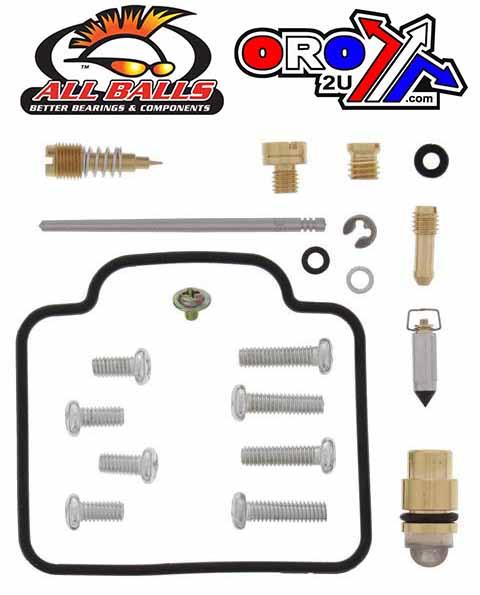 All Balls Racing Carburetor Rebuild Kit 99-04 Yam YFM250, Allballs 26-1258 ATV