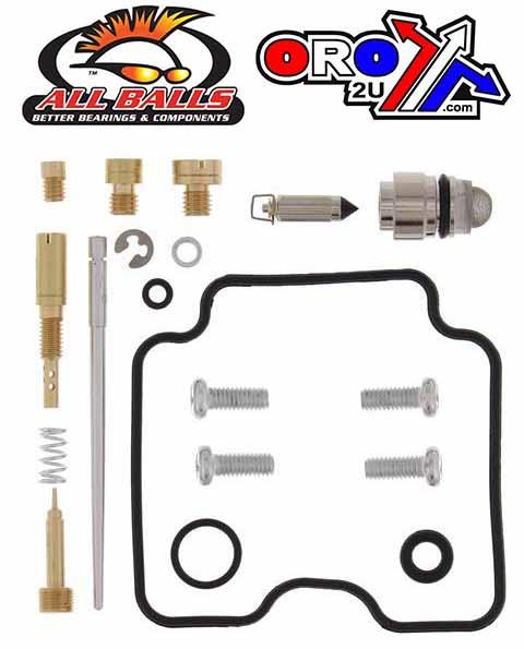 All Balls Racing Carburetor Rebuild Kit 08-13 Yam YFM250, Allballs 26-1259 ATV