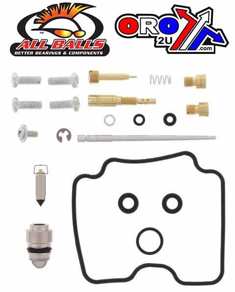 All Balls Racing Carburetor Rebuild Kit 04-07 Suz/kaw DRZ/KLX400, Allballs 26-1265 Dirt