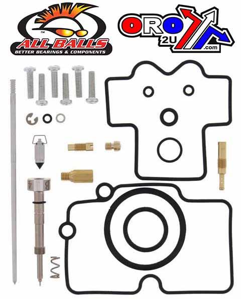 All Balls Racing Carburetor Rebuild Kit 03-04 Yam YZ450F, Allballs 26-1272 Dirt
