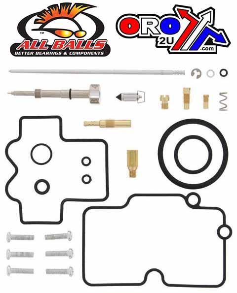 All Balls Racing Carburetor Rebuild Kit 2004 Yam YZ250F, Allballs 26-1282 Dirt
