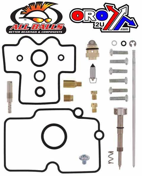 All Balls Racing Carburetor Rebuild Kit 01-02 Yam YZ250F, Allballs 26-1287 Dirt