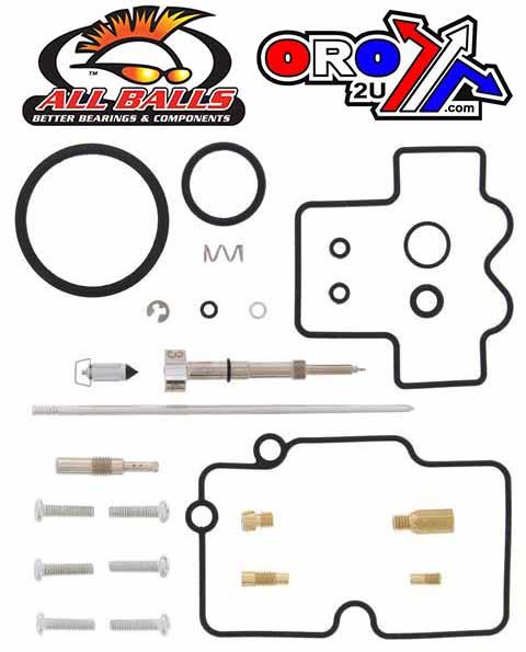 All Balls Racing Carburetor Rebuild Kit 2005 Yam WR250F, Allballs 26-1299 Dirt