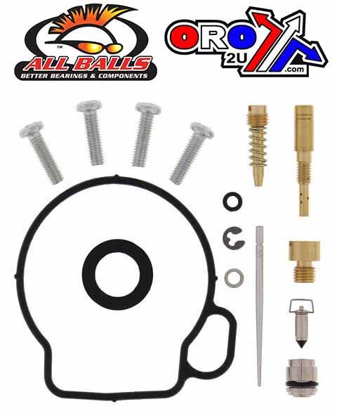 All Balls Racing Carburetor Rebuild Kit 06-09 Yam TTR50, Allballs 26-1306 Dirt